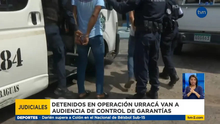 Condenas y acuerdos de penas a aprehendidos en la operación Urracá