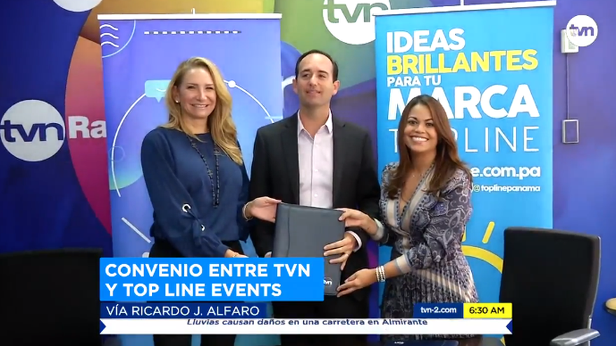 Convenio entre TVN y Top Line Events