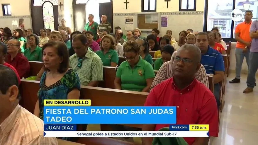 Feligreses agradecen favores a San Judas Tadeo