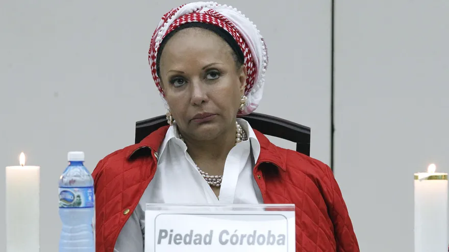 La exsenadora colombiana Piedad Córdoba.