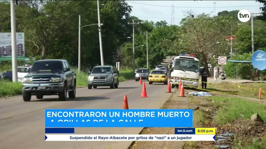 Hallan cuerpo sin vida en Pacora