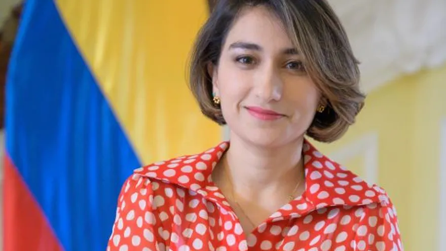 Laura Sarabia, canciller de Colombia.