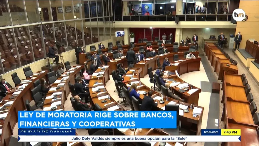 Ley de moratoria rige sobre bancos financieras y cooperativas