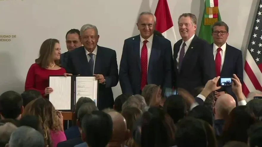 EEUU, México y Canadá sellan el texto final del T-MEC