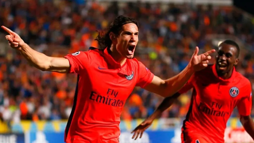 UCL. PSG gana sobre la hora con gol agónico de Cavani