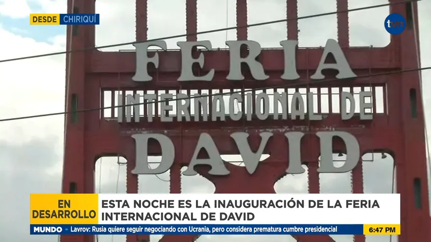 Inaugura la Feria de David