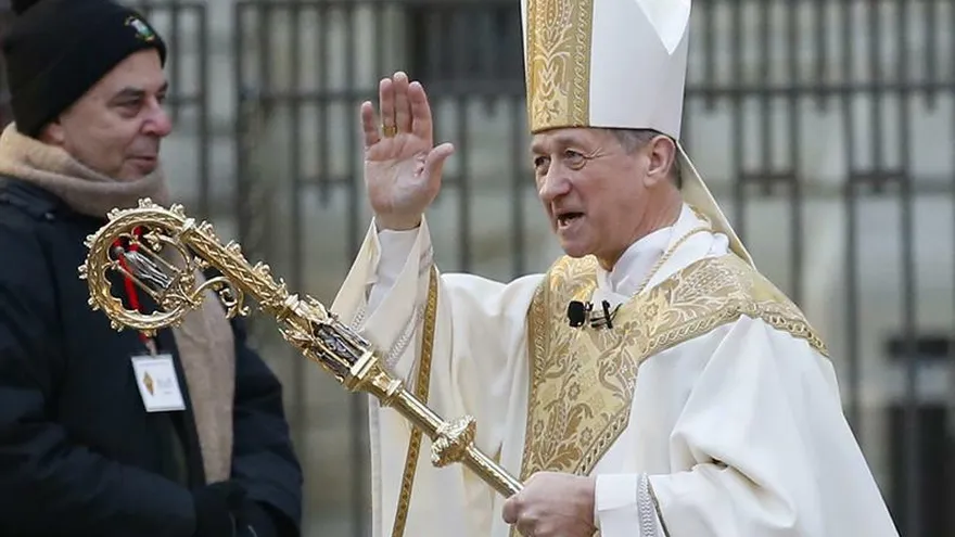 En la imagen un registro del cardenal Blase Cupich, arzobispo de Chicago, quien afirmó que "Hay en esto una urgencia para que entre a funcionar lo más pronto posible" (en referencia a las medidas para asumir responsabilidades en los casos de abusos sexuales).