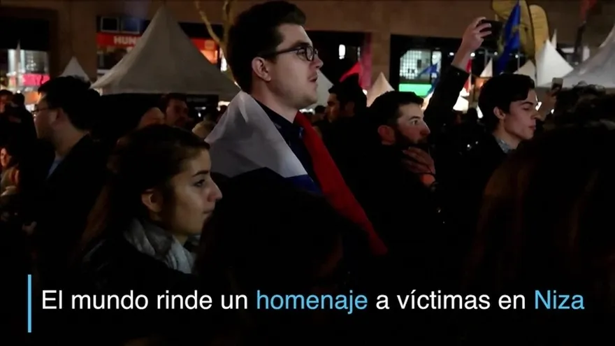 El mundo rinde tributo a víctimas de atentado en Niza