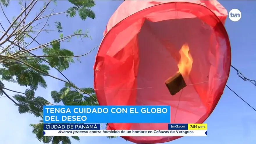 Advierten riesgos de los globos de los deseos