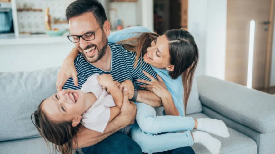 Imágen con fines ilustrativos de una familia