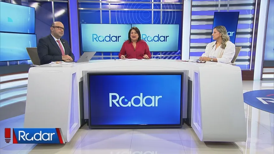 Invitados al primer tema analizado en Radar