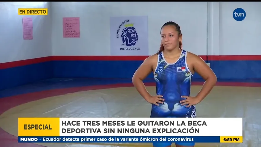 Retiran beca deportiva a joven atleta de Arraiján