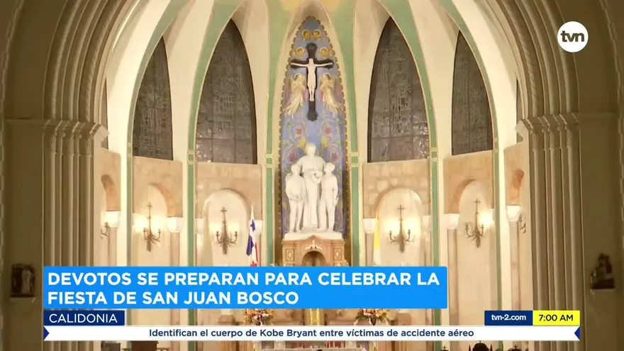 Todo listo para procesión de Don Bosco este viernes