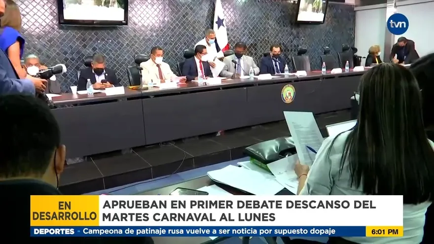 Pasa primer debate proyecto sobre descanso obligatorio del martes de carnaval