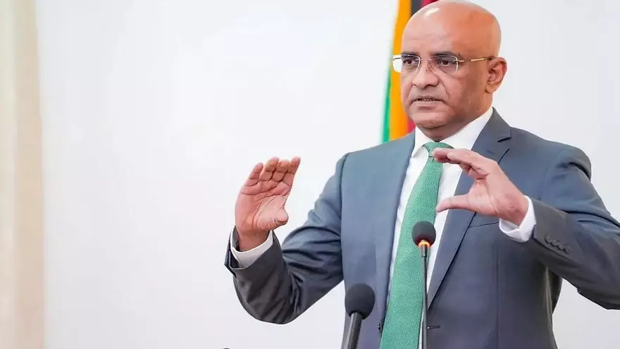 Vicepresidente de Guyana, Bharrat Jagdeo
