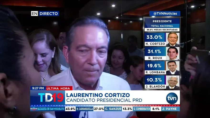 Laurentino Cortizo señala que pronto el TE comunicará los resultados