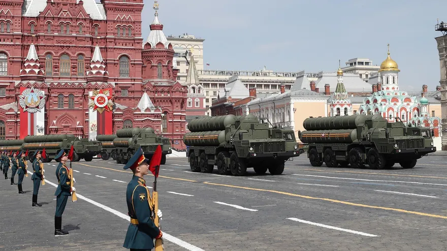Ensayos en Moscú para el Desfile de la Victoria