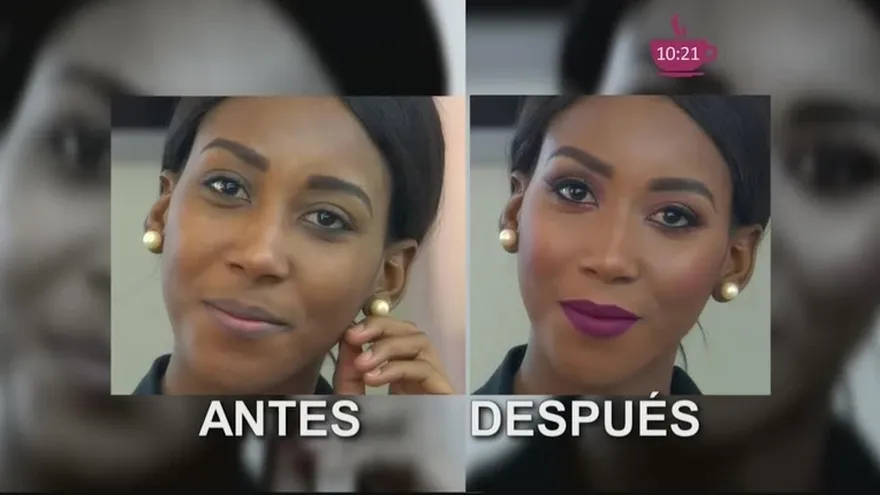 ¡El poder del maquillaje femenino!