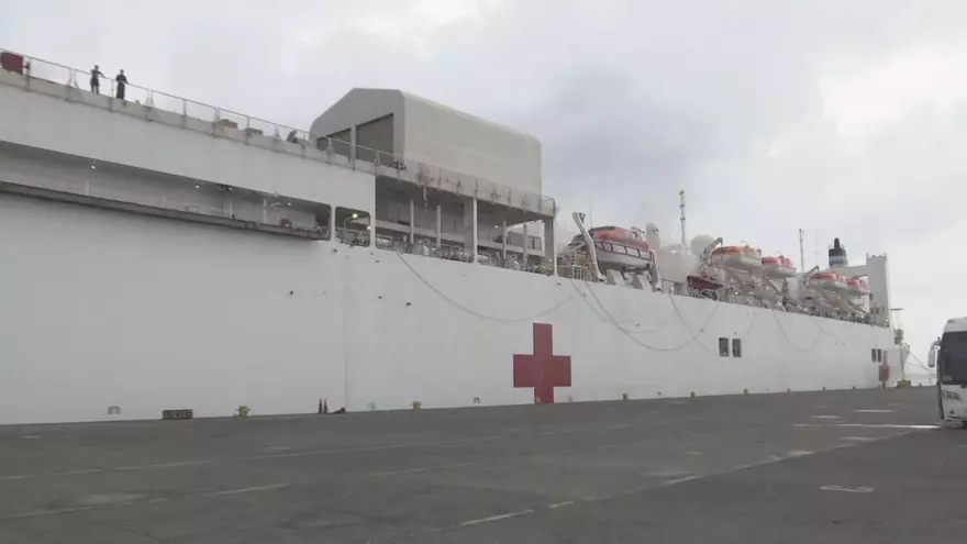 Buque 'USNS Comfort' brinda atención en Colón