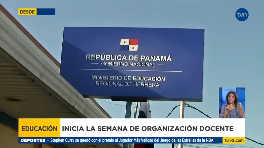 Herrera ultima detalles para inicio de clases