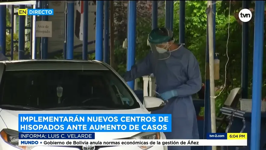 Crearán varios centros de hisopados en Panamá