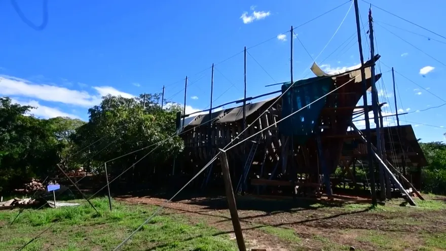 Ceiba, el velero capaz de transportar 350 toneladas que se construye en Costa Rica