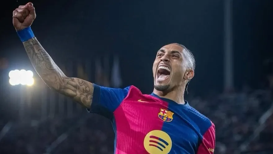 Raphinha jugador del Barcelona