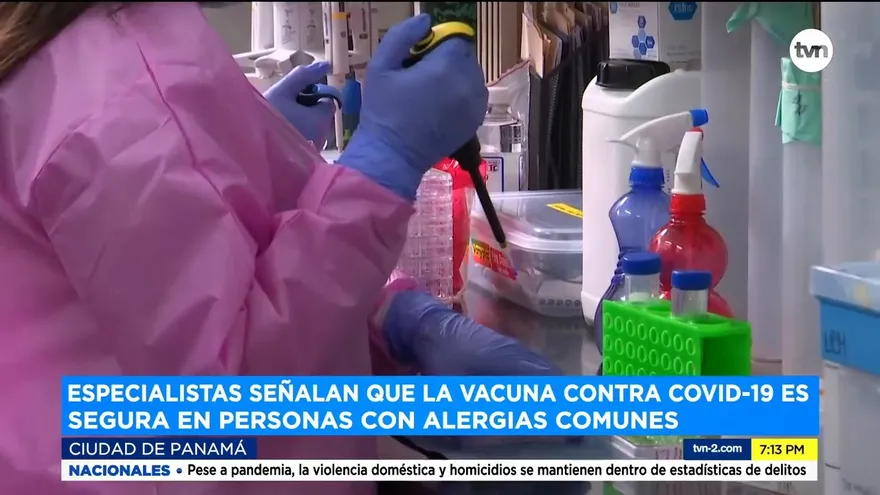 Expertos aclaran dudas sobre las vacunas y las alergias
