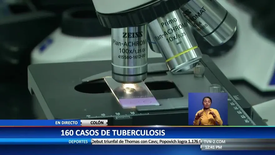 Tuberculosis afecta a la población en Colón