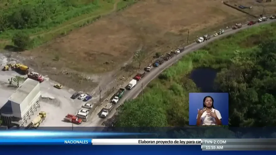 Derrame de combustible en Kuna Nega causa cierre de vía