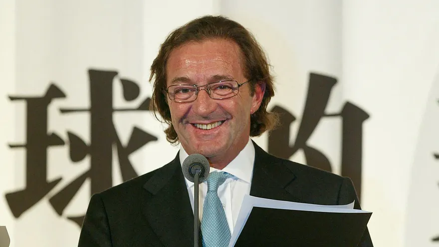 Foto archivo de Gérald Marie, presidente de Elite Model Group, en una conferencia en 2004