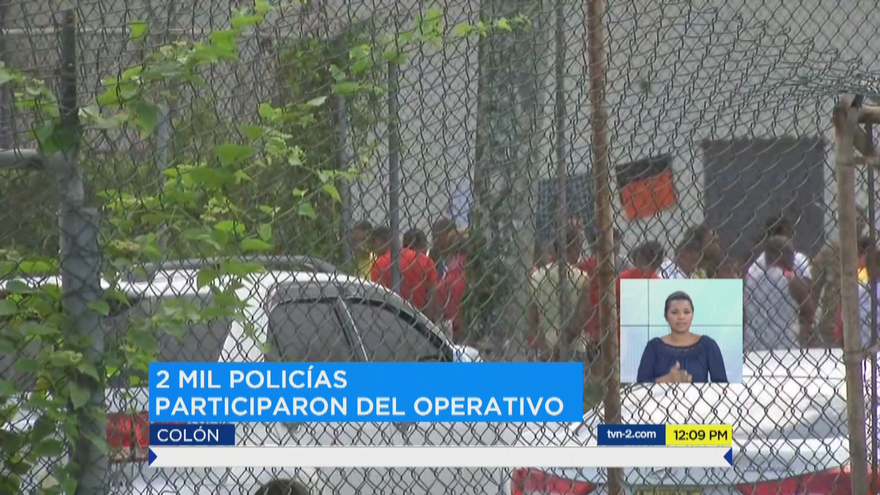 Dirección del Sistema Penitenciario realiza requisa en cárcel Nueva Esperanza de Colón