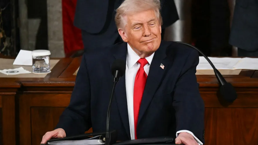 Donald Trump ante el Congreso