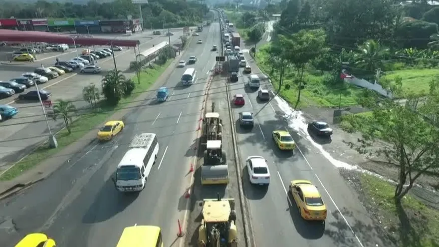 Preveen mejoras en la inversión de carriles en Panamá Oeste