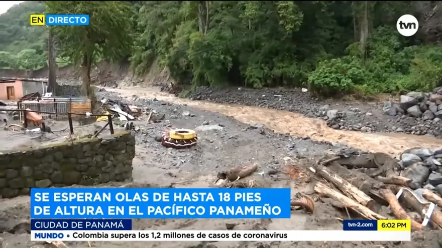 Autoridades piden calma ante los efectos del huracán Iota