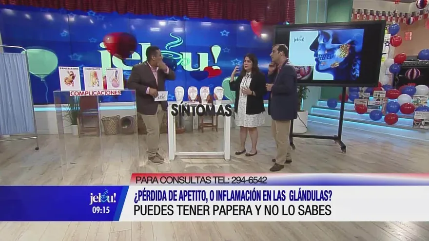 Podrías estar sufriendo papera y aún no lo sabes…