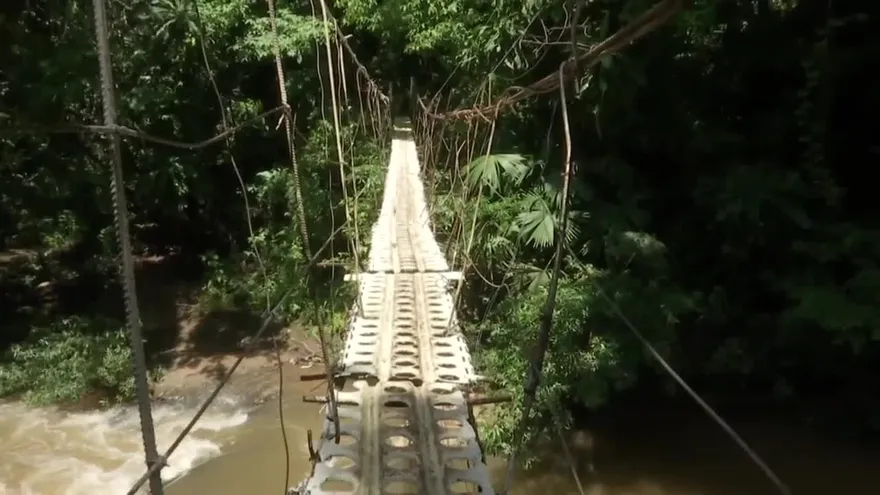 La tétrica historia de los puentes colgantes en Panamá