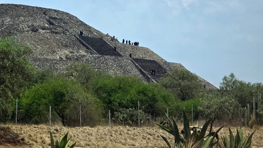 pirámide de Teotihuacán en México
