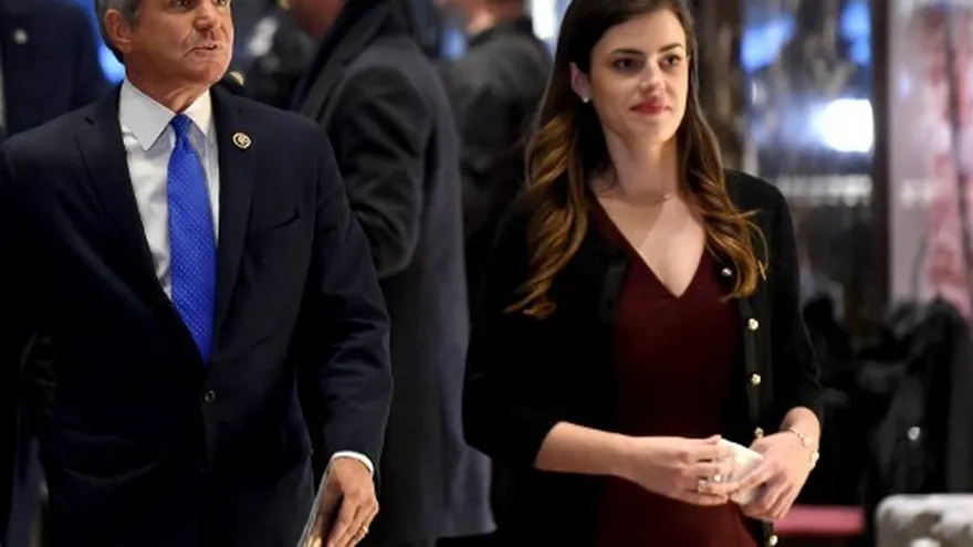 La asistente personal del presidente estadounidense Donald Trump, Madeleine Westerhout, renunció