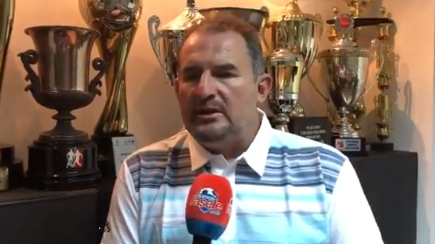 Álvaro Vargas presidente del Tauro, se refirió al tema del nuevo recinto de los albinegros