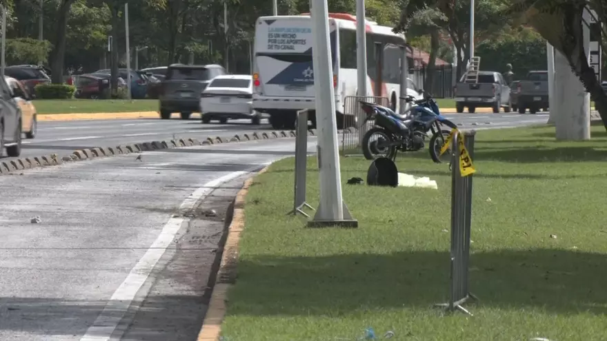 Motorizado fallece en accidente de tránsito en la Cinta Costera