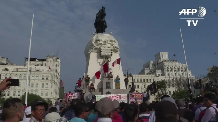Peruanos claman Fujimori, nunca más