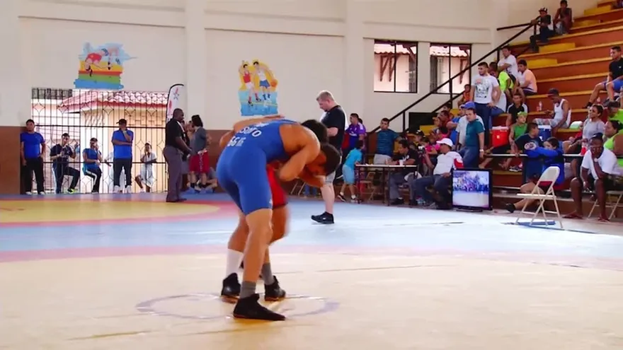 Torneo de lucha internacional en Veraguas