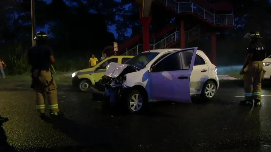 Accidente en Colón deja a una persona herida