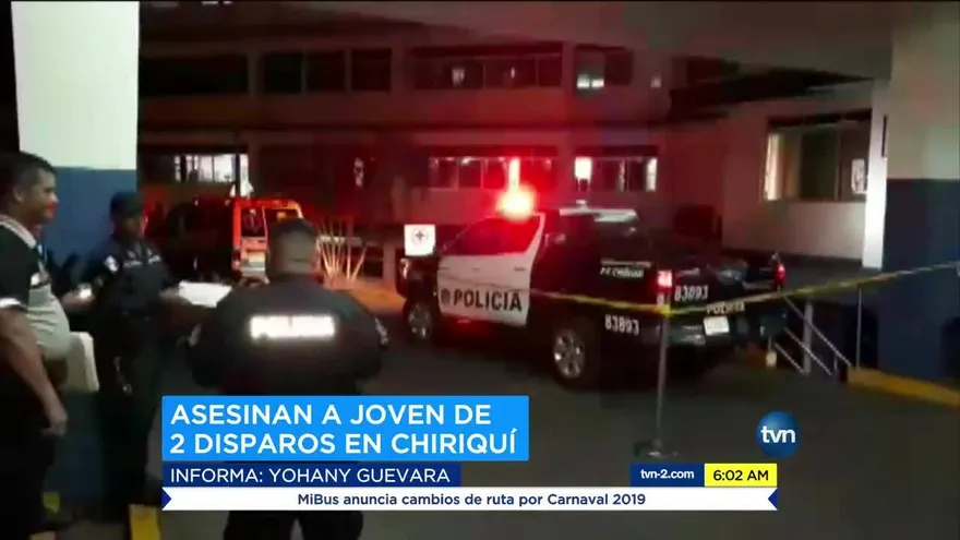 Asesinan a un joven en Chiriquí