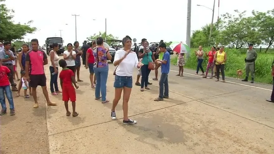 Protestan en Chepo por falta de agua