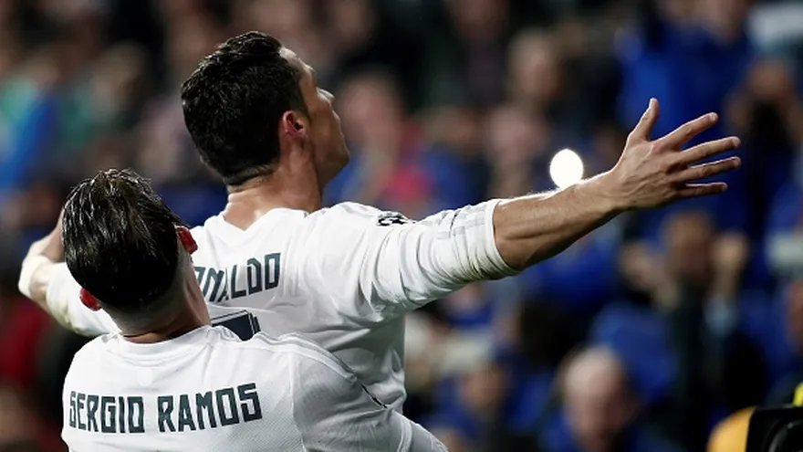 Cristiano Ronaldo y Sergio Ramos