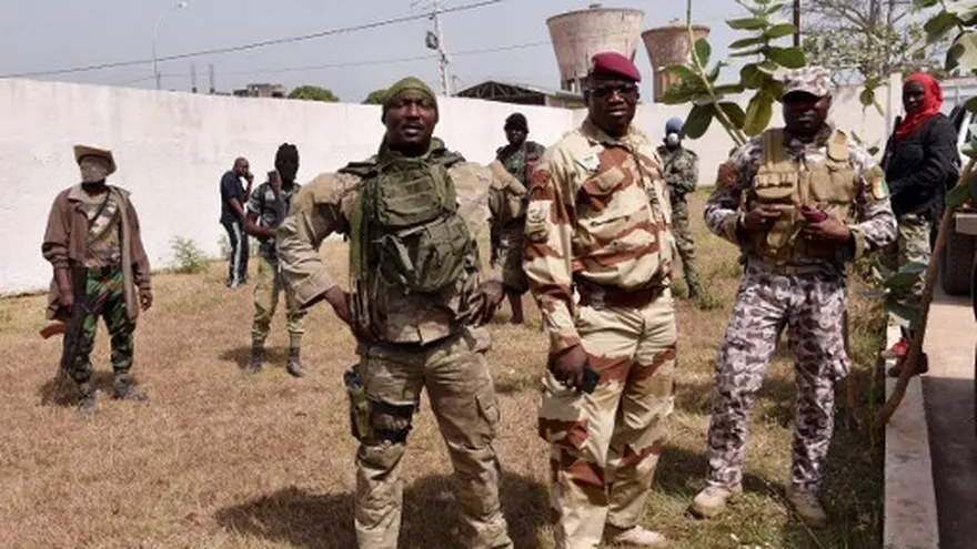 Motín militar en la segunda ciudad de Costa de Marfil