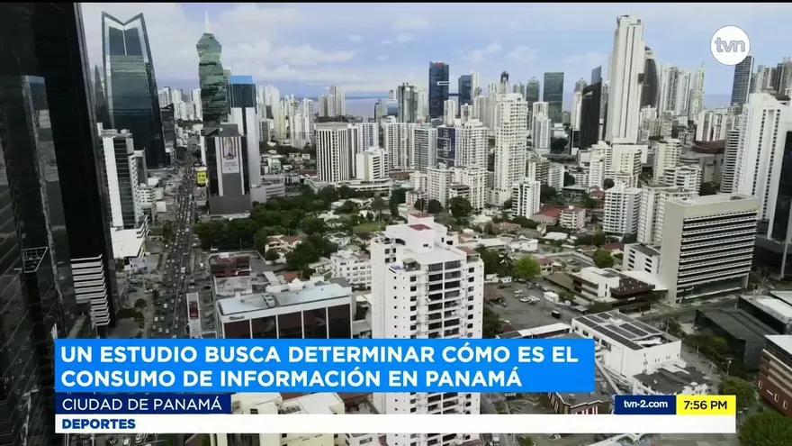 ¿Cómo se desarrolla el consumo de información en Panamá?