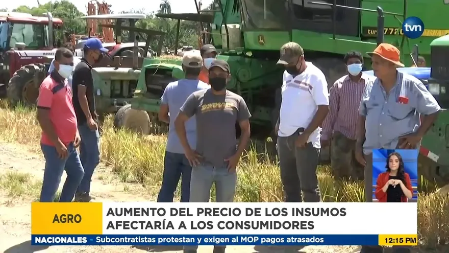 Incrementan el costo para los insumos agrícolas.